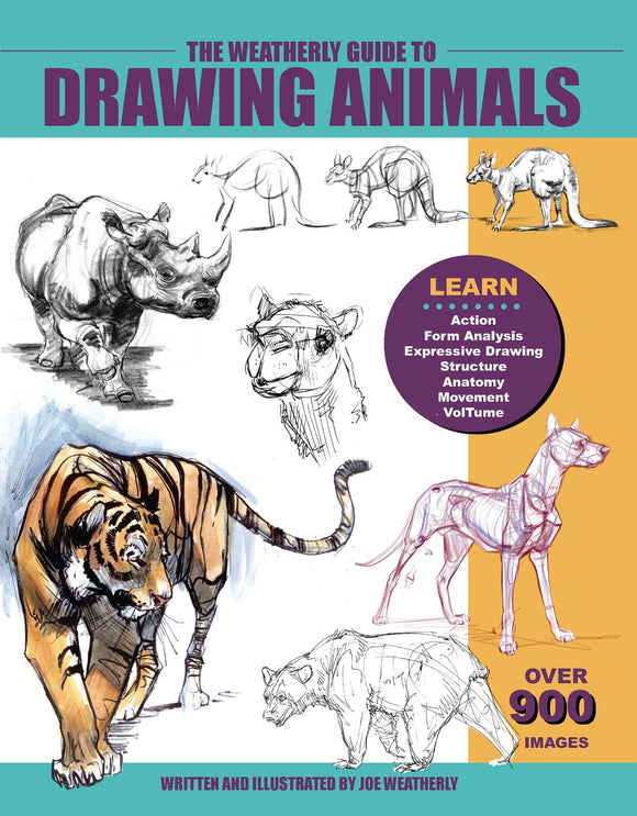 Joe Weatherly Guide to Drawing Animals - SIGNED