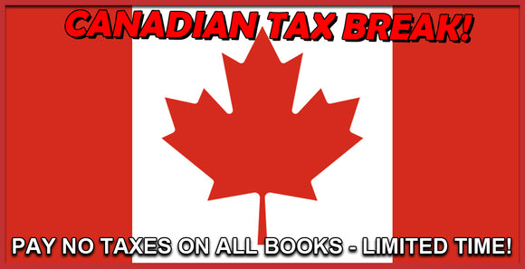 PAY NO TAXES ON ALL BOOKS IN CANADA!