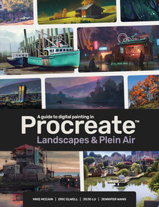 GUIDE TO DIGITAL PAINTING IN PROCREATE LANDSCAPES AND PLEIN AIR