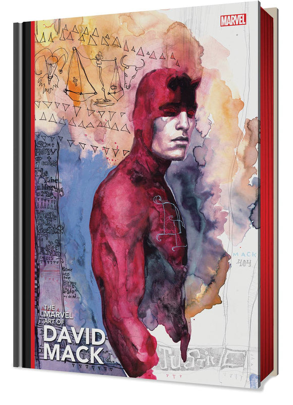 THE MARVEL ART OF DAVID MACK HC