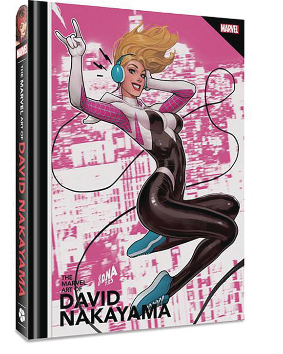 THE MARVEL ART OF DAVID NAKAYAMA HC DIRECT MRKT ED