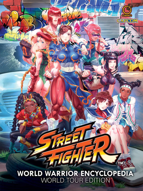 STREET FIGHTER WORLD WARRIOR ENCYCLOPEDIA HC