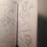 Ben Caldwell Dare Detectives 9 SIGNED Sketchbooks Animation Art Book