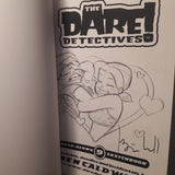Ben Caldwell Dare Detectives 9 SIGNED Sketchbooks Animation Art Book