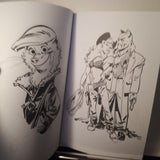 Juanjo Guarnido Blacksad Sketchbook Sketch Art Book SIGNED