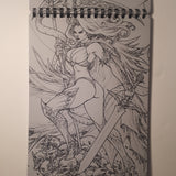Paolo Pantalena Sketchbook Sketch Art Book Girls Monsters SIGNED