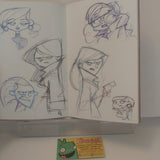 Glam Vol 1 Javier Guzman Girls Sketches Sketchbook SIGNED.