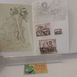 Terry Dodson SIGNED Masquerade Sketch Art Book Sketchbook Girl Sketches