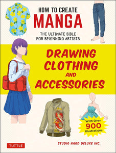 HOW TO CREATE MANGA DRAWING CLOTHING & ACCESSORIES