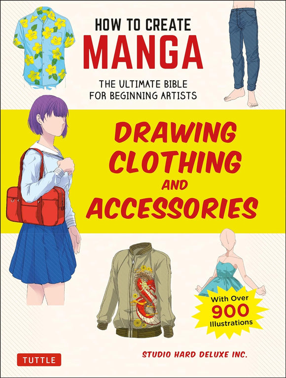 HOW TO CREATE MANGA DRAWING CLOTHING & ACCESSORIES