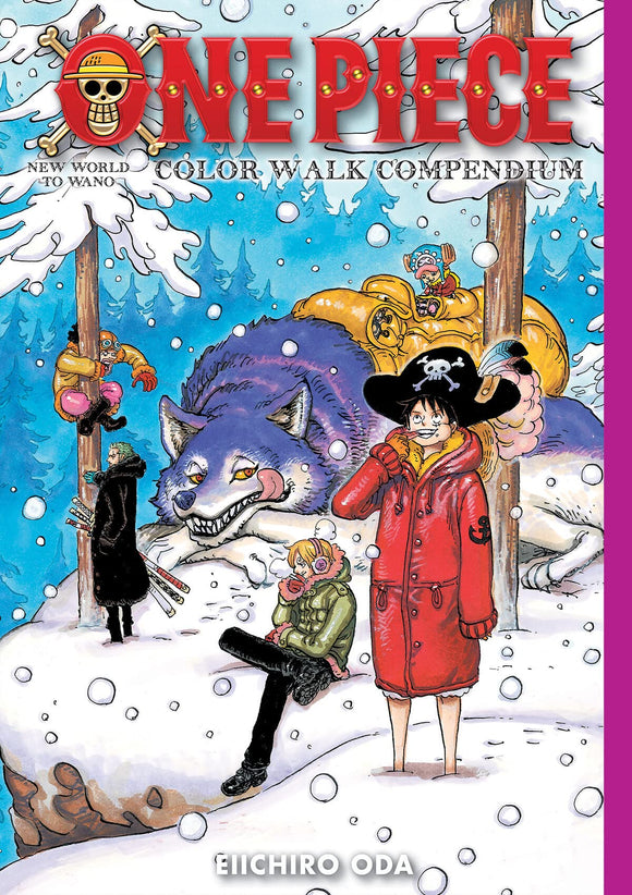 ONE PIECE COLOR WALK COMPENDIUM 3 NEW WORLD TO WANO HC