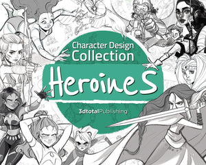 CHARACTER DESIGN COLLECTION HEROINES