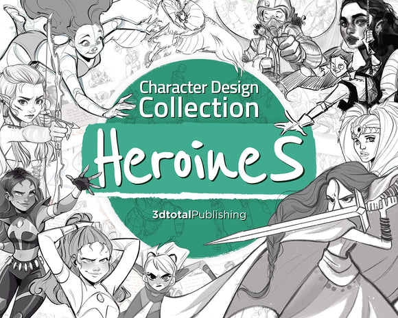 CHARACTER DESIGN COLLECTION HEROINES