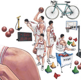 SLAM DUNK ILLUSTRATIONS 2 PLUS