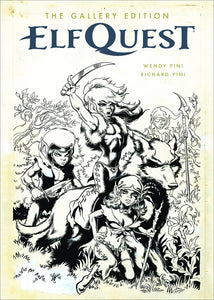 ELFQUEST ORIGINAL QUEST GALLERY ED HC