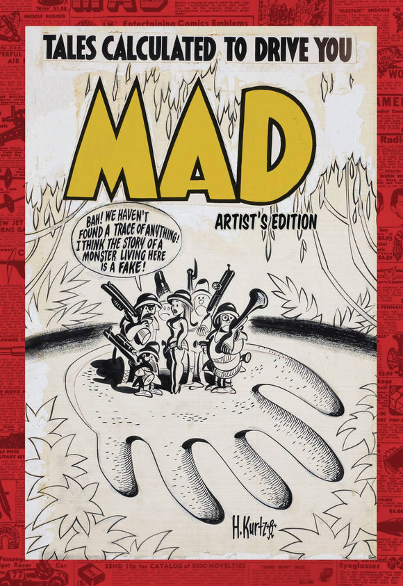 MAD ARTIST ED HC - Wally Wood, Jack Davis, Harvey Kurtzman