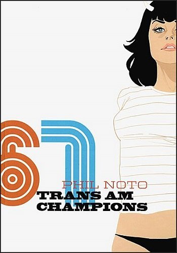 Phil Noto Trans Am Champions Sketch Art Book