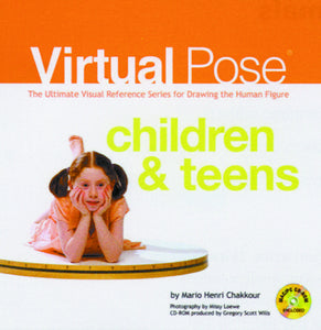 VIRTUAL POSE CHILDREN & TEENS HC W/CD-ROM