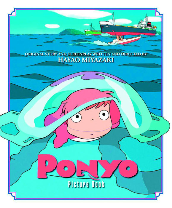 PONYO ON THE CLIFF PICTURE BOOK HC GHIBLI