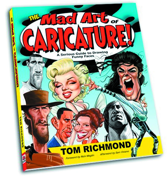 MAD ART OF CARICATURE SERIOUS GUIDE TO FUNNY FACES SC