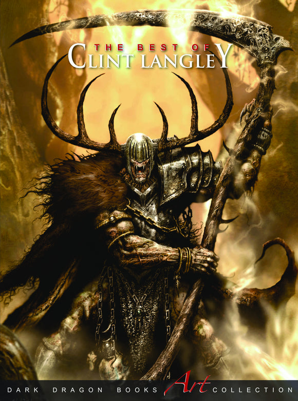 BEST OF CLINT LANGLEY ART BOOK HC