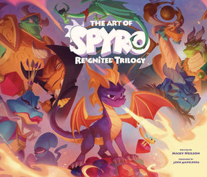 ART OF SPYRO REIGNITED TRILOGY HC