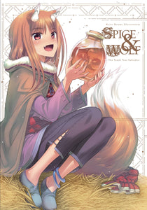 KEITO KOUME ILLUSTRATIONS SPICE & WOLF TENTH YEAR CALVADOS ART BOOK SC