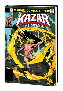 KA-ZAR SAVAGE OMNIBUS HC ANDERSON ACTION DM VAR