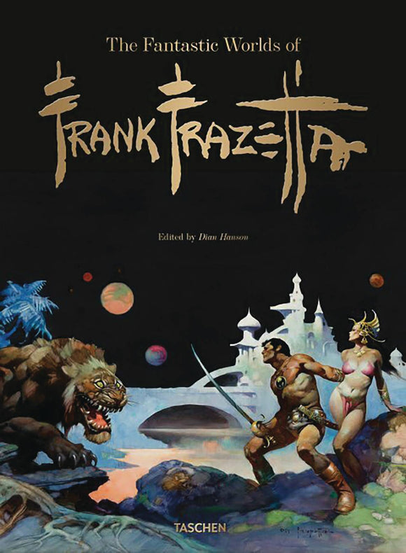 FANTASTIC WORLDS OF FRANK FRAZETTA HC