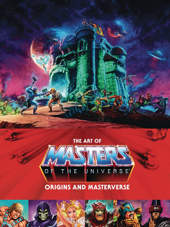 ART OF MASTERS OF UNIVERSE ORIGINS & MASTERVERSE HC