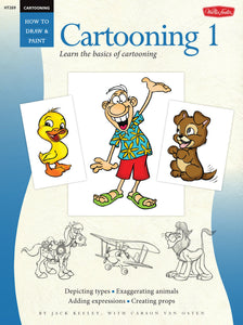 HOW TO DRAW & PAINT CARTOONING 1