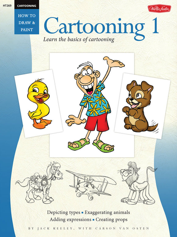 HOW TO DRAW & PAINT CARTOONING 1