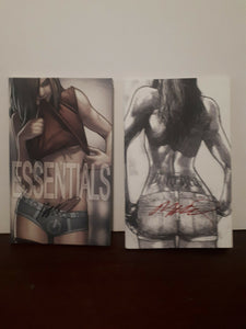 Humberto Ramos Essentials Signed Sketch Art Books  (Set of 2)