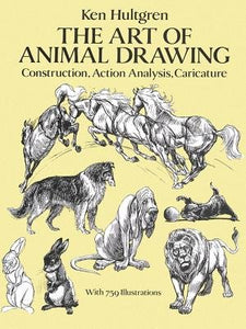 KEN HULTGREN ART OF ANIMAL DRAWING