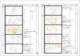 CASTLE IN THE SKY ORIGINAL STORYBOARDS BY HAYAO MIYAZAKI