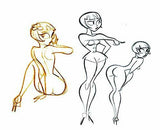 Shane Glines Lily and Finch Sketch Art Book