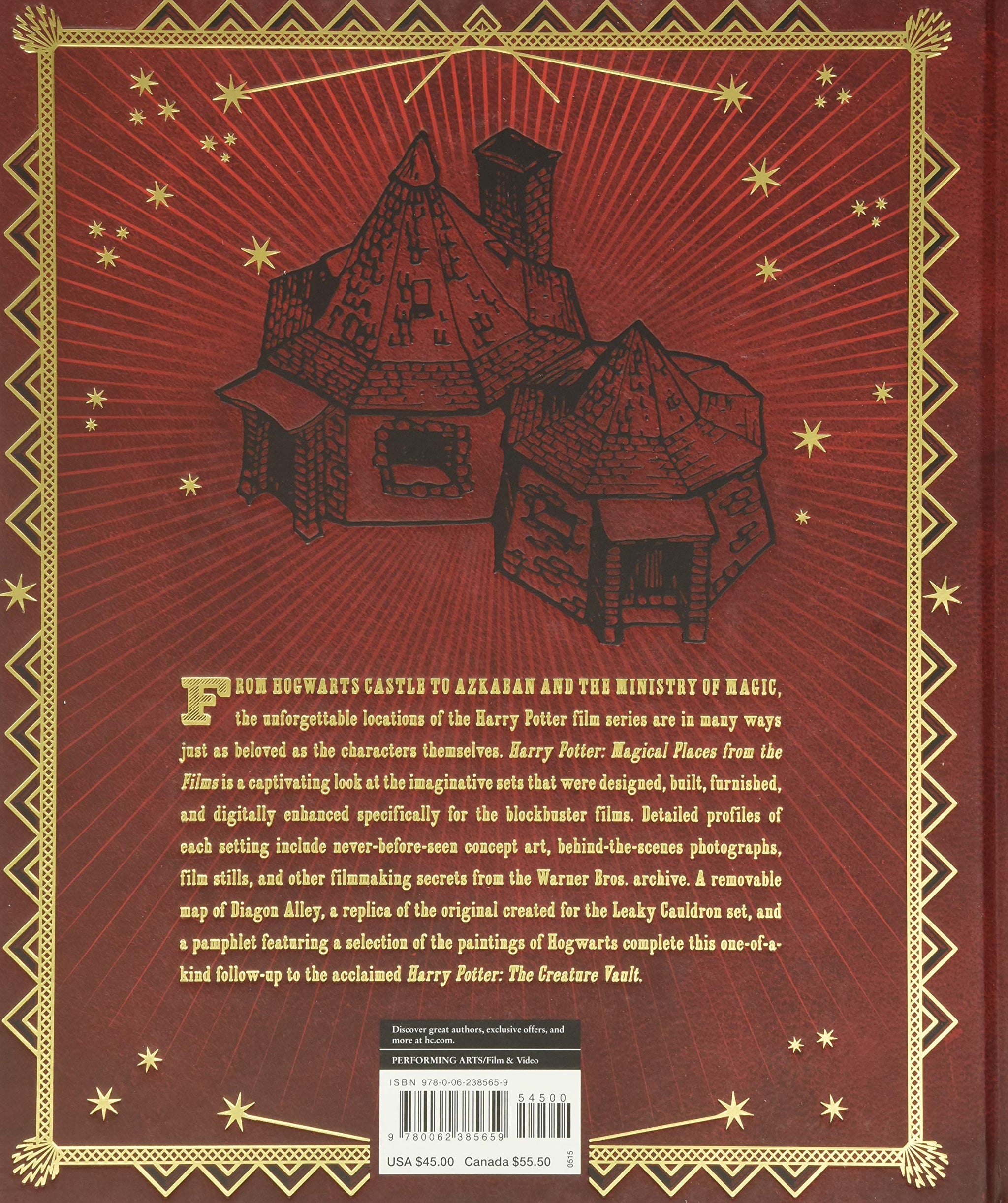 HARRY POTTER MAGICAL PLACES FROM THE FILMS HOGWARTS DRAGON ALLEY