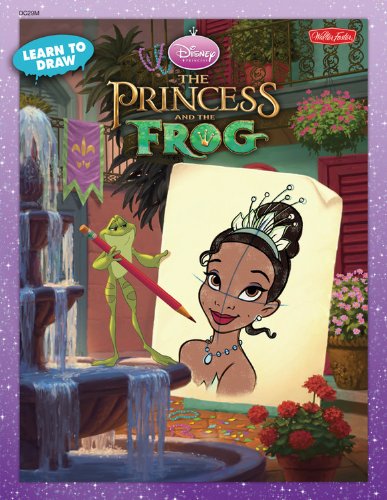 LEARN TO DRAW DISNEY PRINCESS AND THE FROG