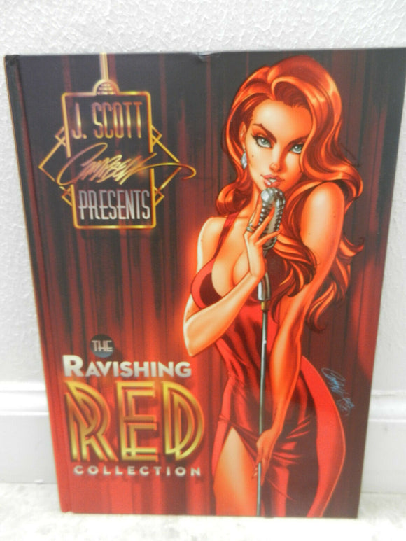 J Scott Campbell Ravishing Red Sketch Art Book