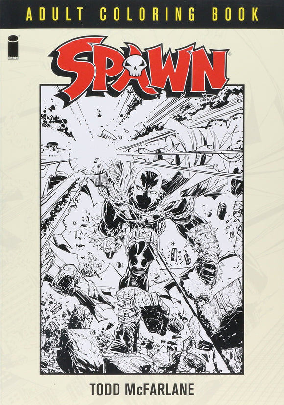 SPAWN ADULT COLORING BOOK