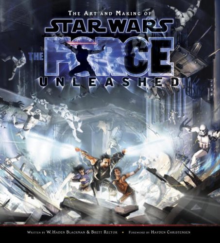 ART & MAKING OF STAR WARS FORCE UNLEASHED GAME