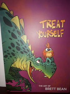 Bret Bean Treat Yourself Character Design Sketchbook Signed